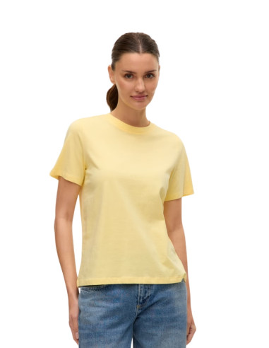 T- shirt basic cotone GIALLO