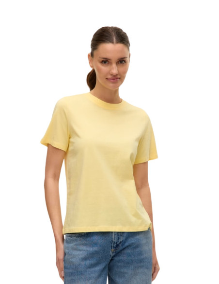 T- shirt basic cotone GIALLO