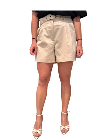 Pantaloncino doppia pence cintura