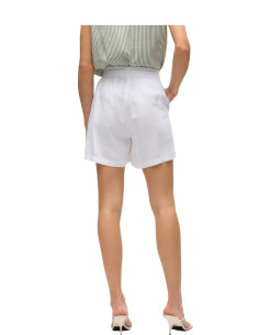 Pantaloncino in lino BIANCO