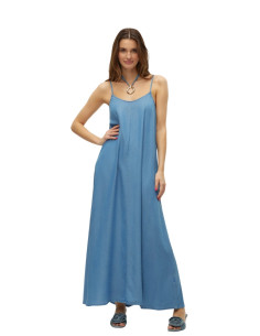 Maxi abito in tencel DENIM