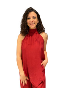 Top halter asimmetrico india