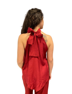 Top halter asimmetrico india