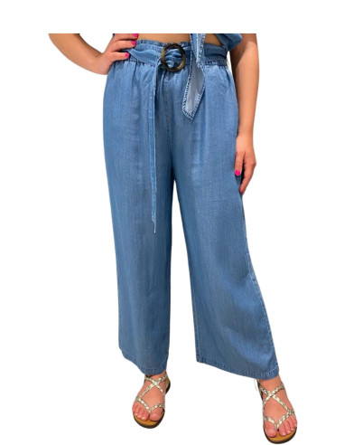 Pantaculotte in Tencel con Cintura Vero Moda | Glamour Shop