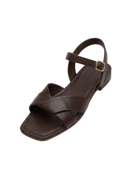 Sandalo Basso Testa di Moro in Pelle Massimo Baldi | Glamour Shop online