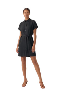 Abito Chemisier Nero VMEASY JOY Vero Moda | 100% Viscosa