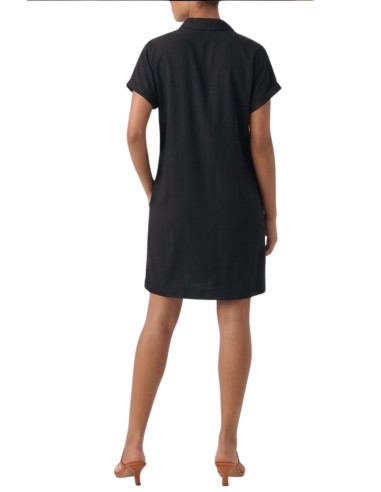 Abito Chemisier Nero VMEASY JOY Vero Moda | 100% Viscosa