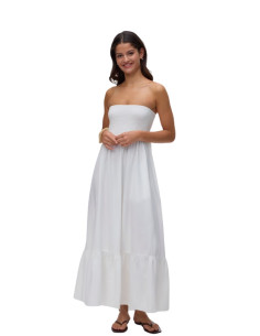 Abito cotone BIANCO