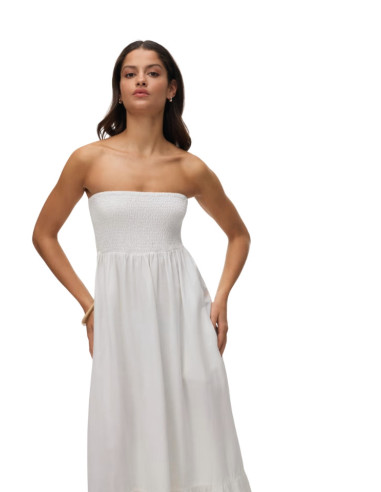 Abito cotone BIANCO
