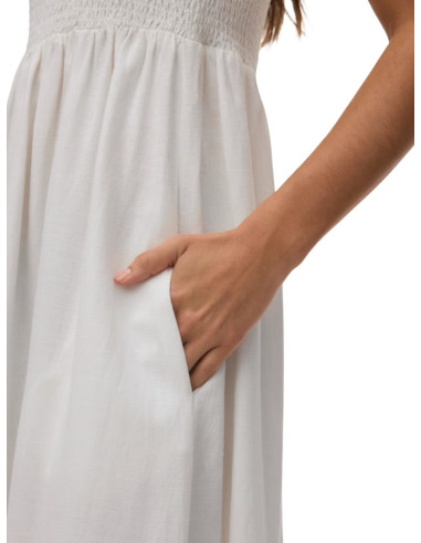 Abito cotone BIANCO