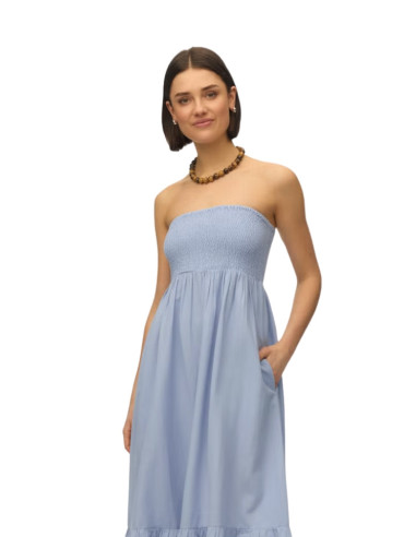 Vestito Lungo a Fascia Cielo Vero Moda AWALISA con Tasche | Glamour shop online