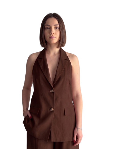 Gilet scollo MORO