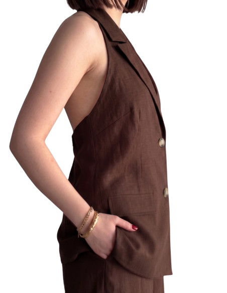 Gilet scollo MORO