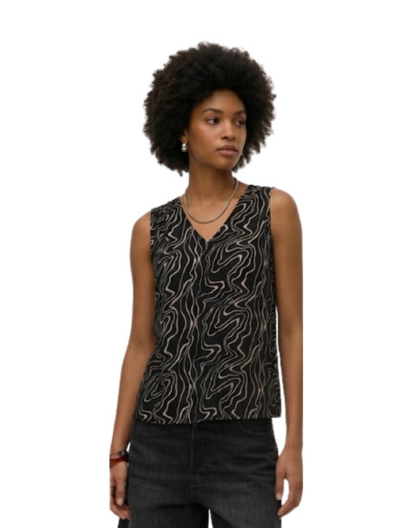 Top Donna Scollo a V Fantasia Dana Vero Moda | Glamour Shop
