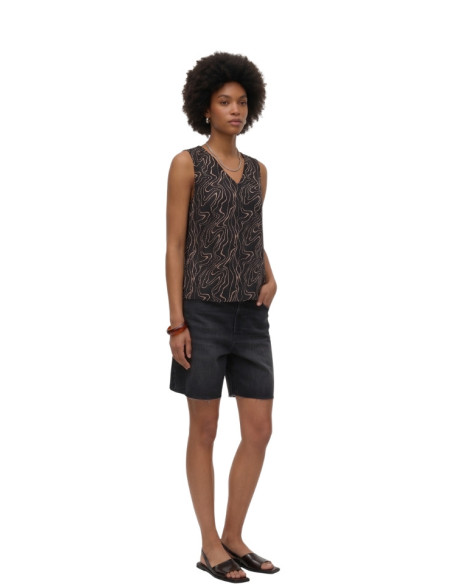 Top Donna Scollo a V Fantasia Dana Vero Moda | Glamour Shop