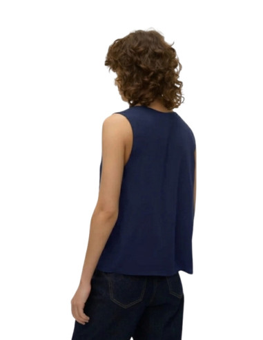 Top Donna Blu Scollo a V Vero Moda | Glamour Shop
