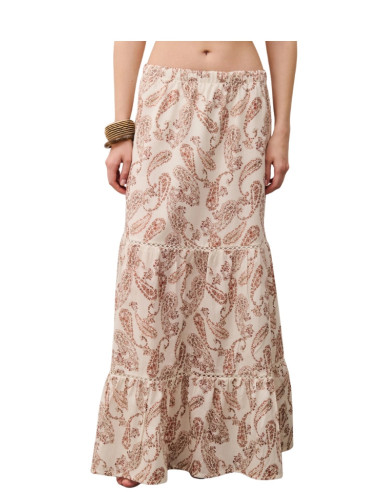 Gonna Lunga Paisley Burro Donna Two Way
