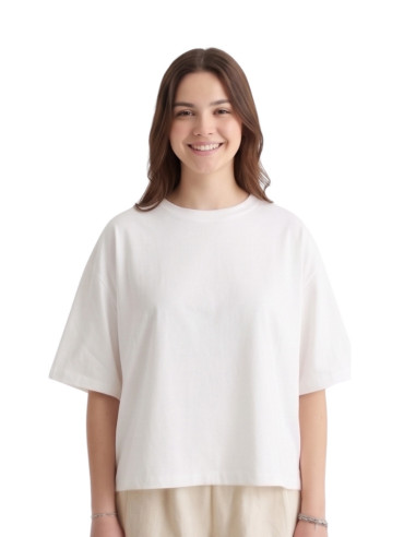 T-shirt over BIANCO