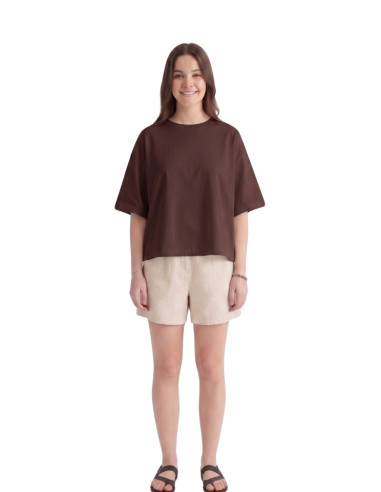 T-Shirt Over Girocollo Moro Zahjr Donna | Glamour Shop