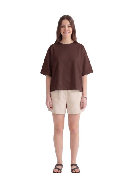 T-Shirt Over Girocollo Moro Zahjr Donna | Glamour Shop