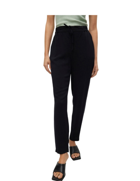 Pantalone Elastico Leggero Nero Vero Moda