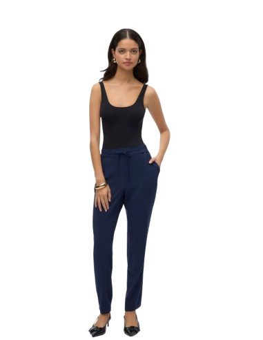 Pantalone Donna Blu con Vita Elasticizzata Vero Moda