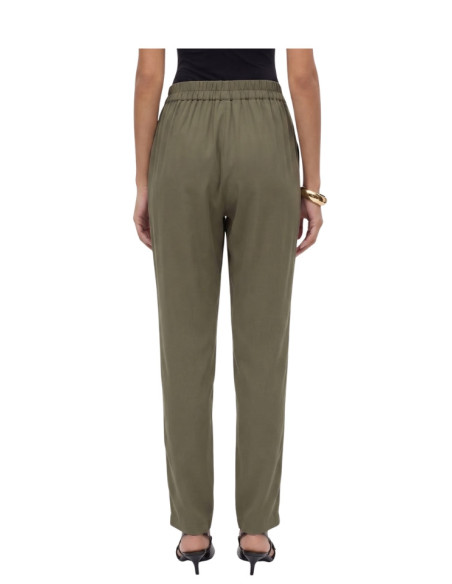 Pantalone Donna Militare con Vita Elasticizzata Vero Moda