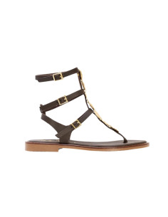 Sandalo Gladiatore Moro con Monete Oh My Sandals | Glamour Shop