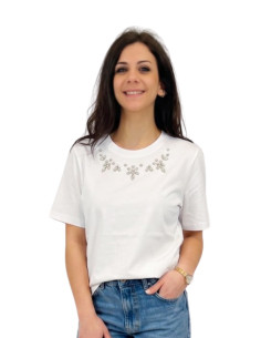 T shirt pietre bianco