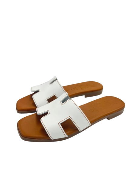 Pantofolina Fascia H Bianca Oh My Sandals | Glamour Shop