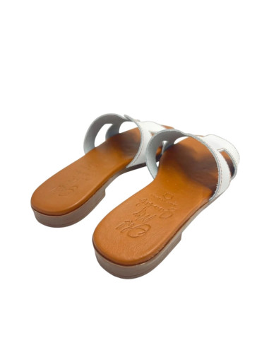 Pantofolina Fascia H Bianca Oh My Sandals | Glamour Shop