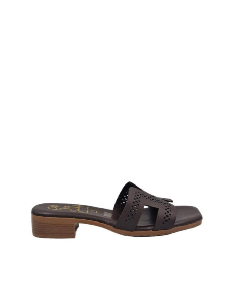 Ciabattina H Traforata Moro Oh My Sandals | Glamour Shop