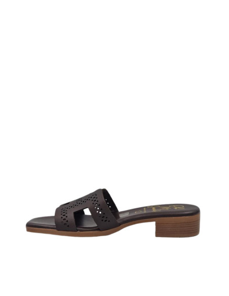 Ciabattina H Traforata Moro Oh My Sandals | Glamour Shop