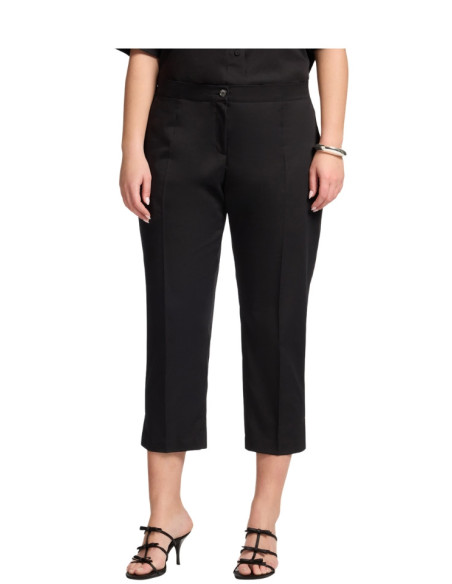 Pantalone Gamba Dritta Nero Elena Mirò | Glamour Shop