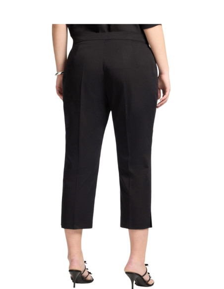 Pantalone Gamba Dritta Nero Elena Mirò | Glamour Shop