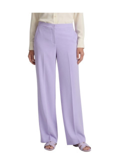 Pantalone Sartoriale Gamba Dritta Lilla Elena Mirò | Glamour Shop