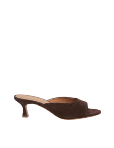 Mules in Camoscio Moro Ovyé | Glamour Shop