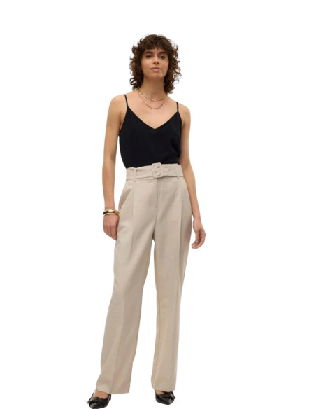 Canotta Donna Nera con Spalline Sottili Vero Moda | Glamour Shop
