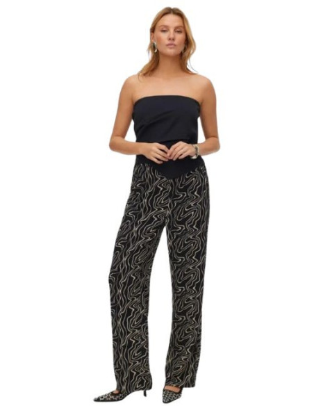 Pantalone Donna Fantasia Dana con Vita Elasticizzata Vero Moda