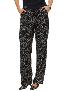 Pantalone Donna Fantasia Dana con Vita Elasticizzata Vero Moda
