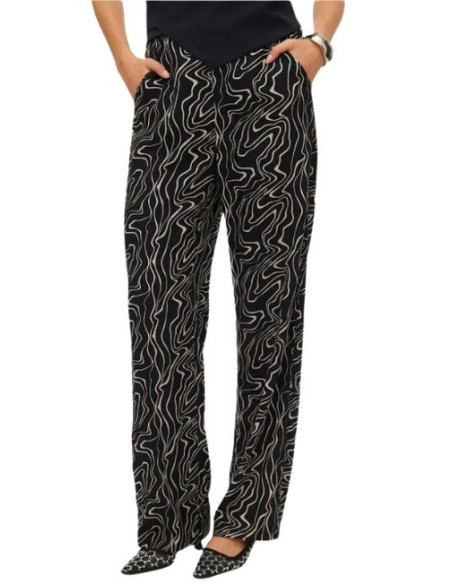 Pantalone Donna Fantasia Dana con Vita Elasticizzata Vero Moda
