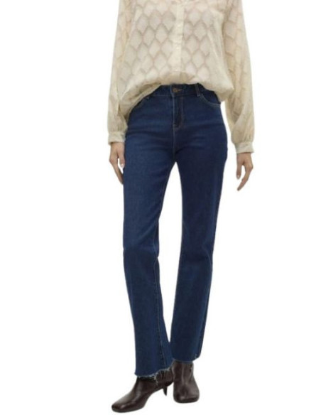 Jeans Denim Leggermente Svasati