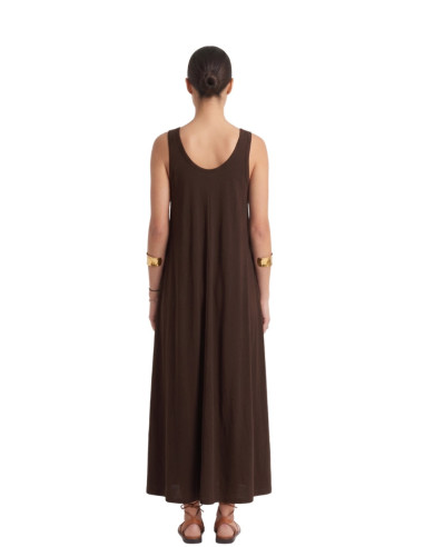 Abito basic cotone MORO