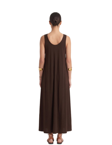 Abito basic cotone MORO