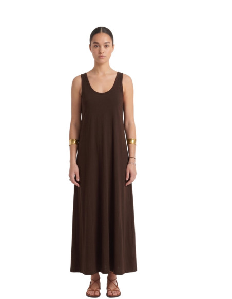 Abito basic cotone MORO