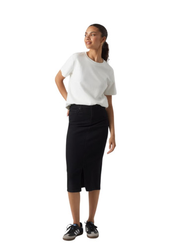 T SHIRT VERO MODA IN FELPA DI COTONE- BIANCO 10294544