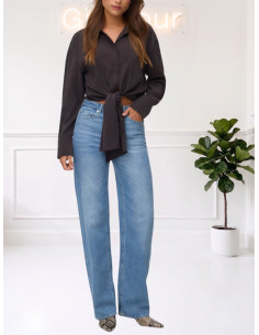 Camicia Corta con Nodo Testa di Moro - Vero Moda