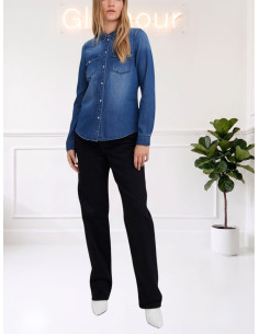 Camicia denim MEDIUM BLUE 10277523