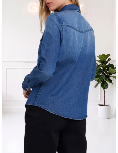 Camicia denim MEDIUM BLUE 10277523