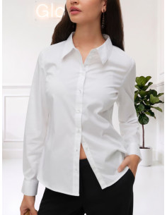 Camicia sfiancata BIANCO 10342710